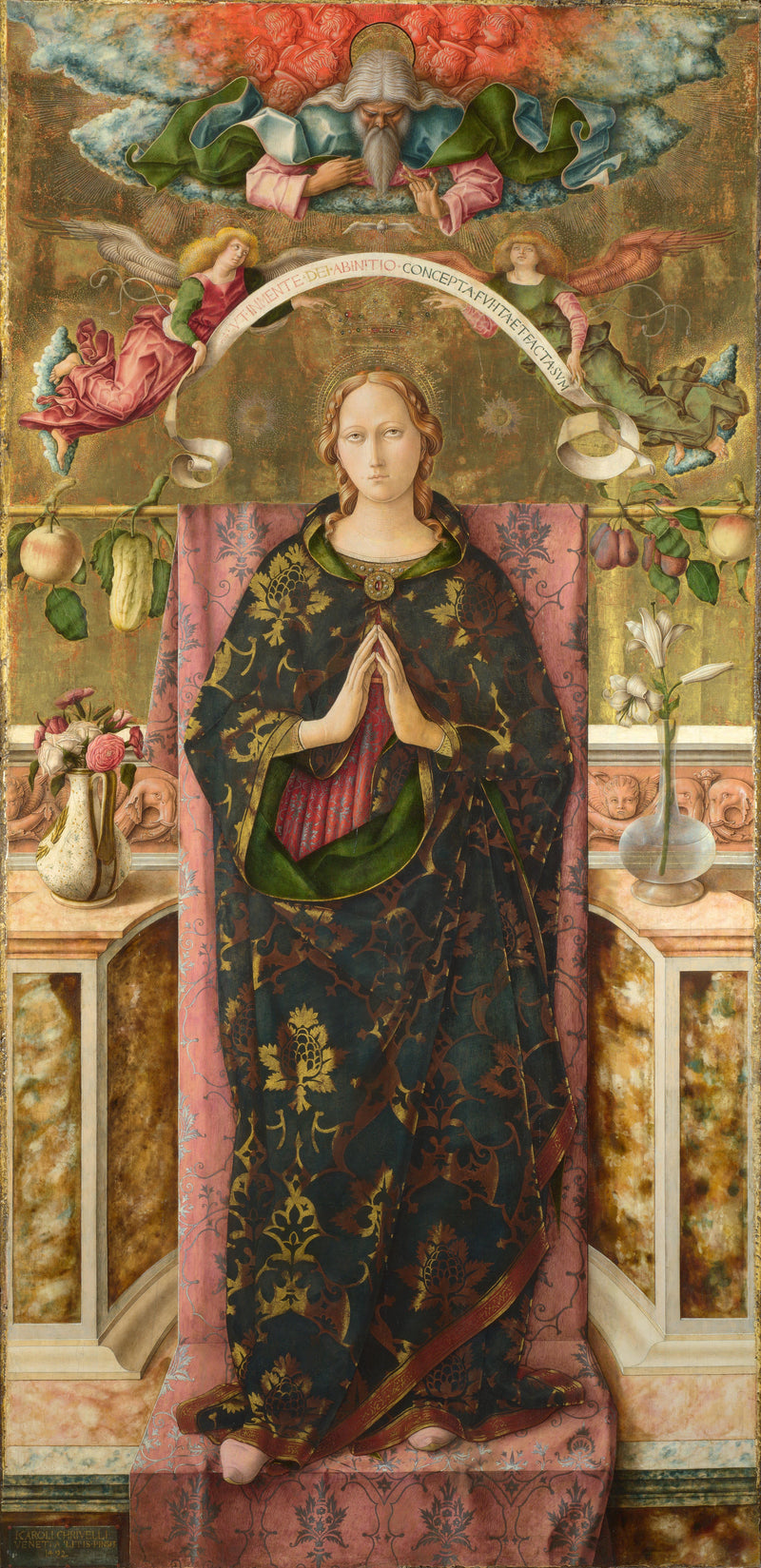 Inmaculada Concepción por Carlo Crivelli - Carlo Crivelli