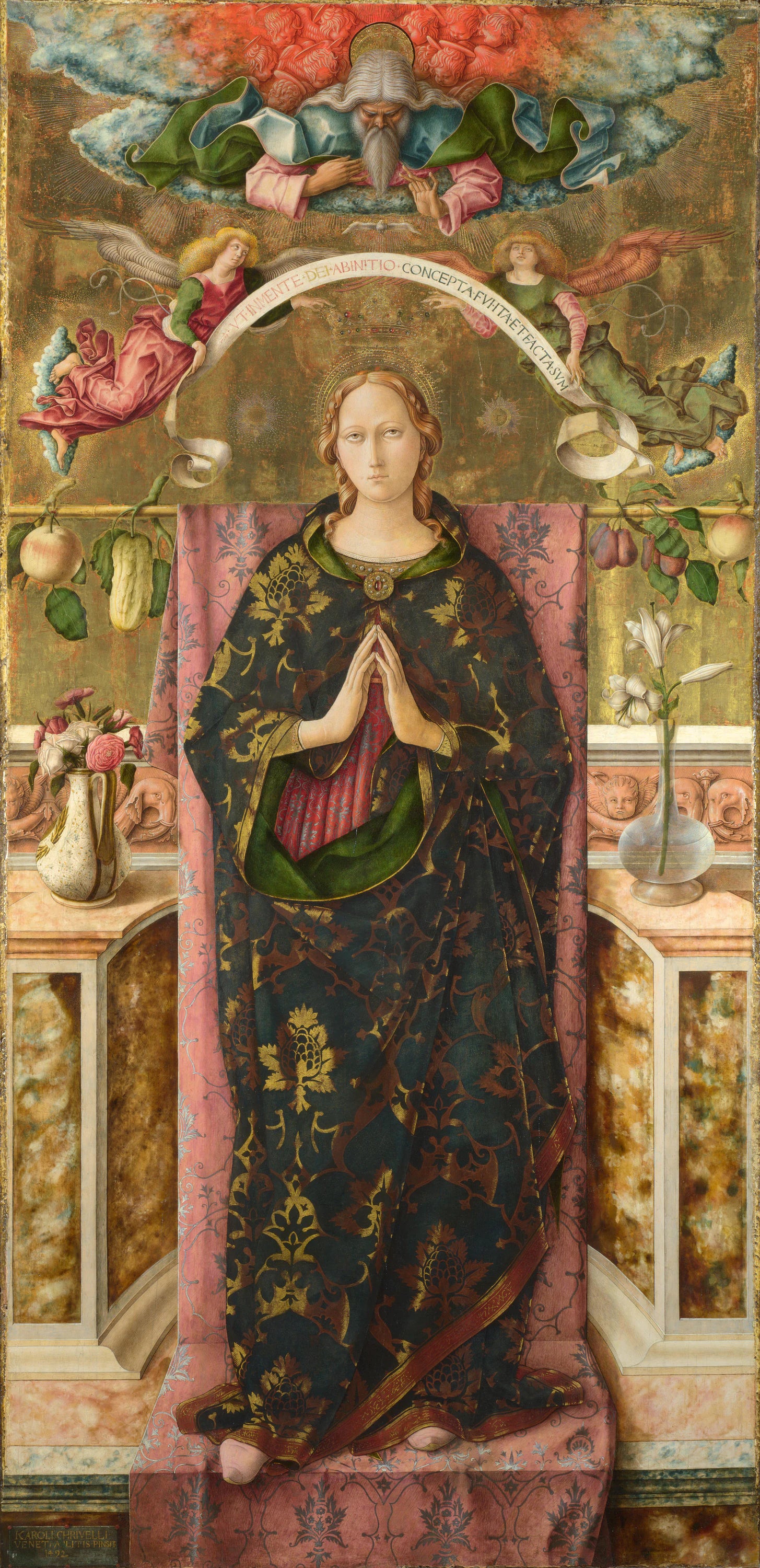 L'Immaculée Conception - Carlo Crivelli
