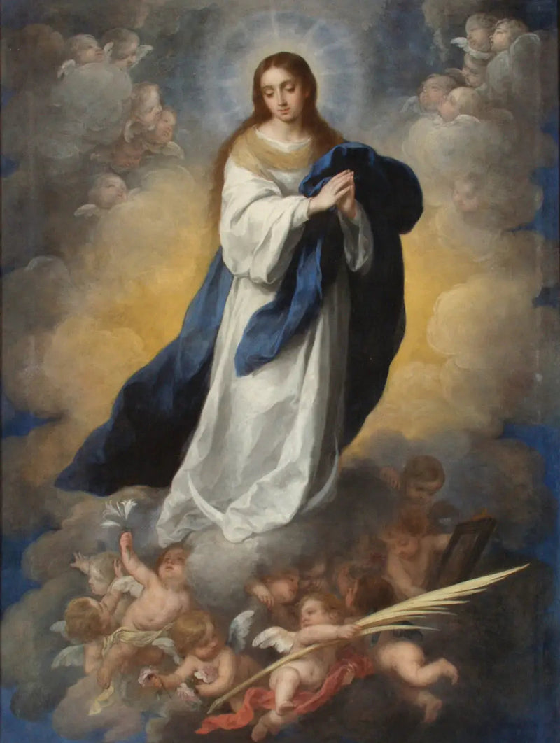 Inmaculada Concepción del Espejo - Bartolomé Esteban Murillo