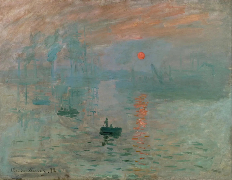 Impresión, sol naciente W263 - Claude Monet