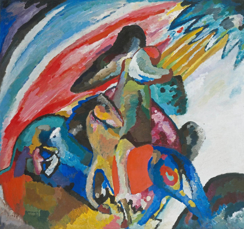 Improvisación 12 El Caballero - Vassily Kandinsky