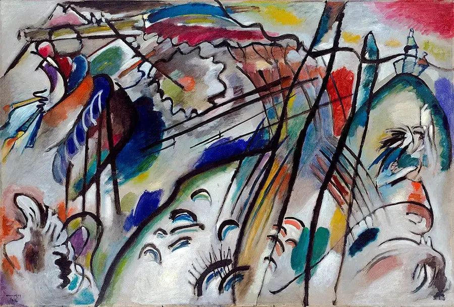 Improvisación 28 (segunda versión) - Vassily Kandinsky