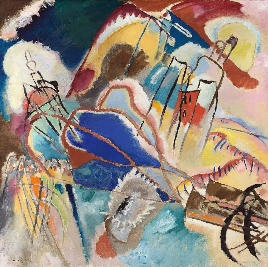 Improvisación n° 30 (Cánones) - Vassily Kandinsky