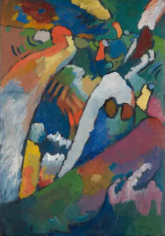 Improvisación n° 7 (Tempestad) - Vassily Kandinsky