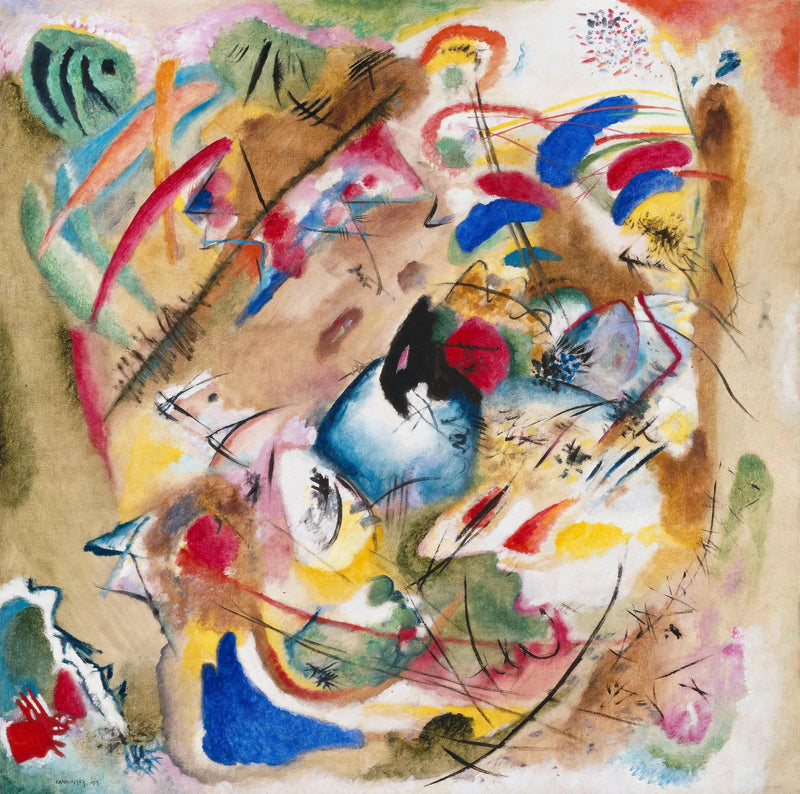 Improvisación soñadora - Vassily Kandinsky
