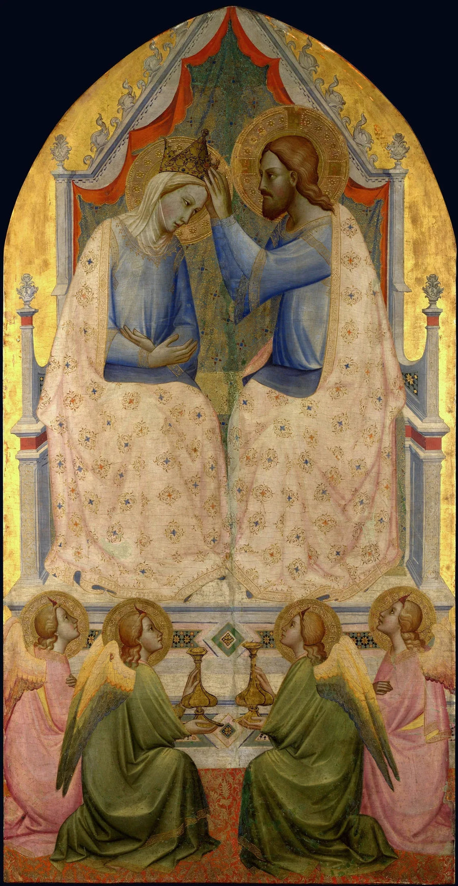 Coronación de la Virgen - Agnolo Gaddi