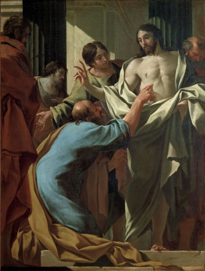 Incredulidad de san Tomás - Simon Vouet