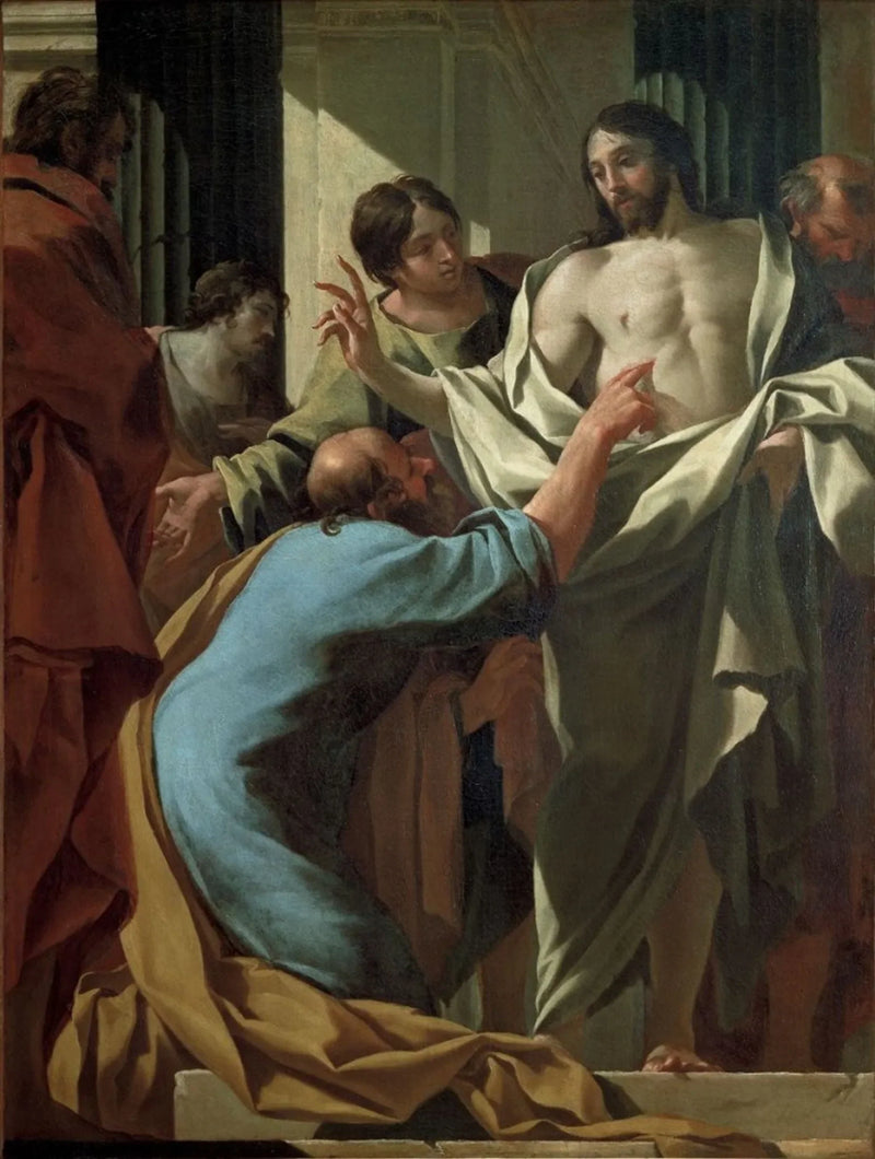 Incredulidad de san Tomás - Simon Vouet