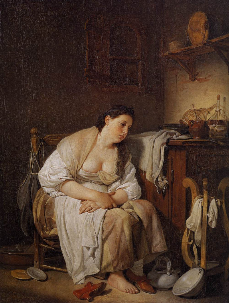 Indolencia - Jean-Baptiste Greuze