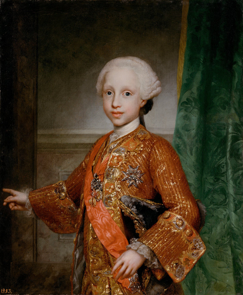 Infant Francisco Javier de España (1757-1771) - Anton Raphael Mengs