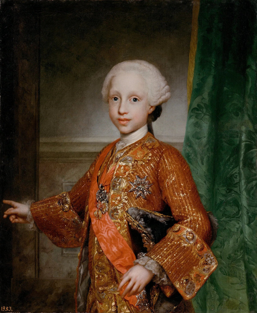 Infant Francisco Javier de España (1757-1771) - Anton Raphael Mengs