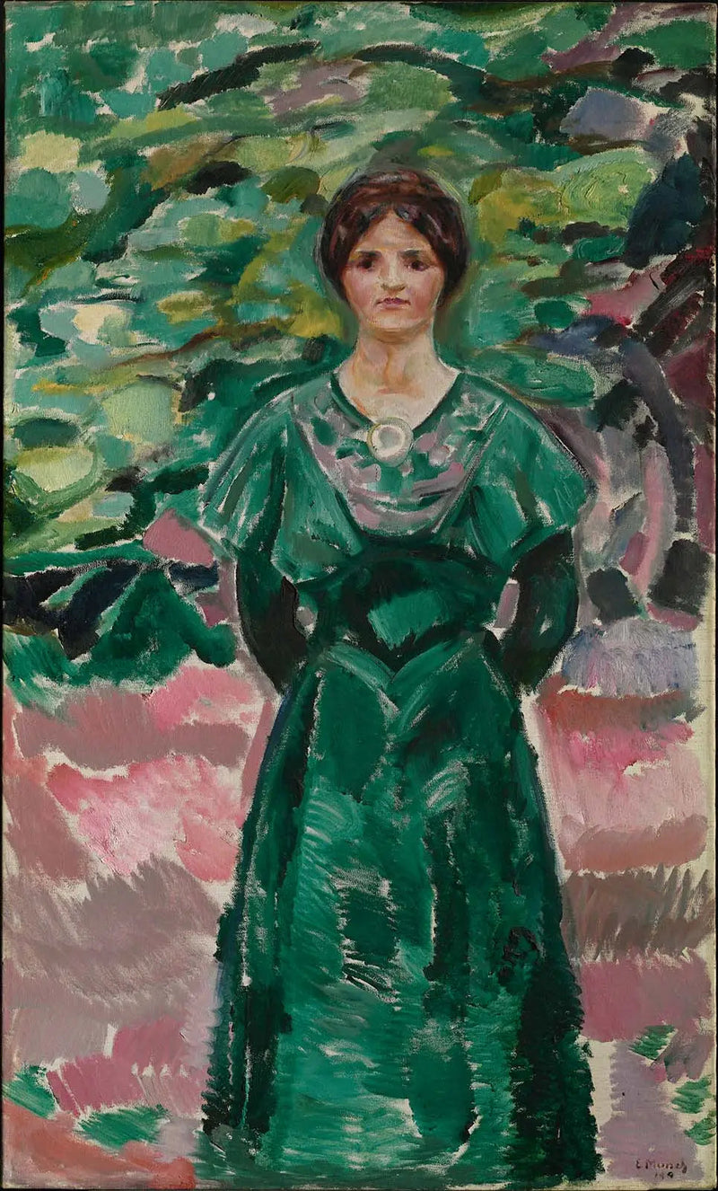Ingeborg en verde - Edvard Munch