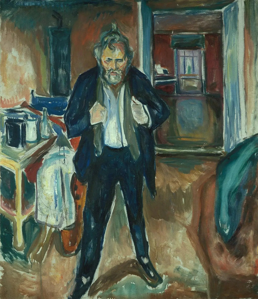 Insomnio. Autorretrato en el tumulto interior - Edvard Munch