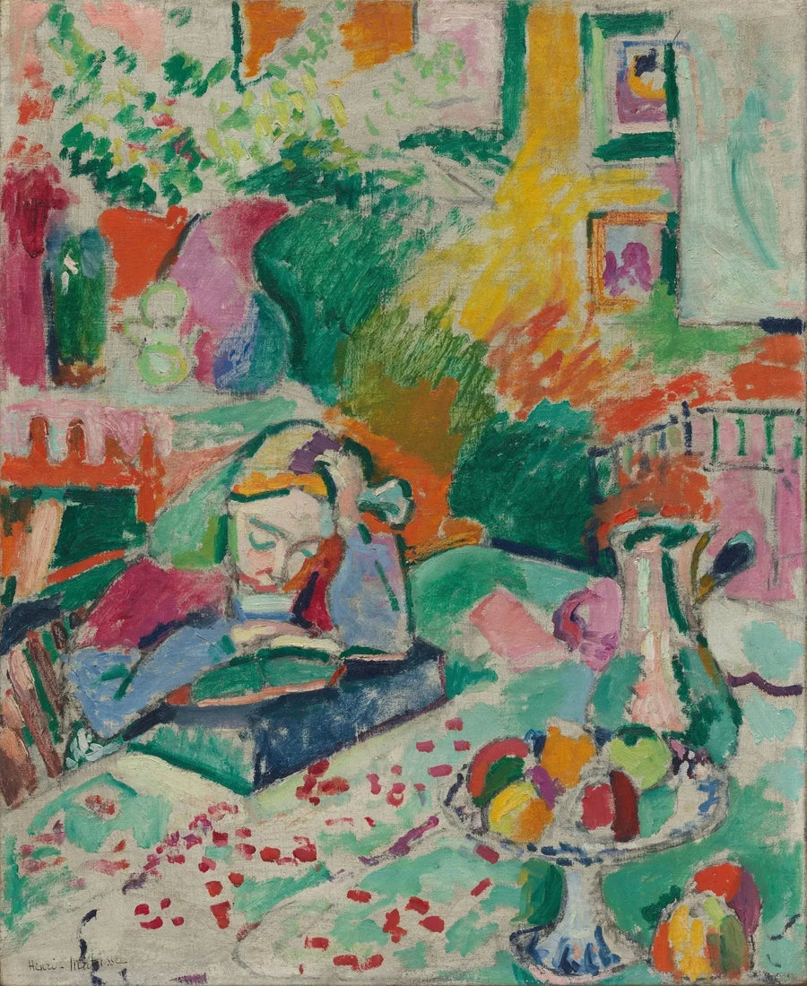Interior con la niña - Henri Matisse