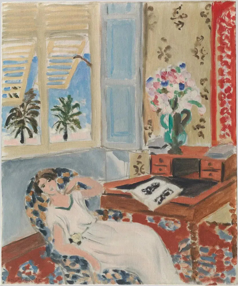 Interior en Niza, la siesta - Henri Matisse