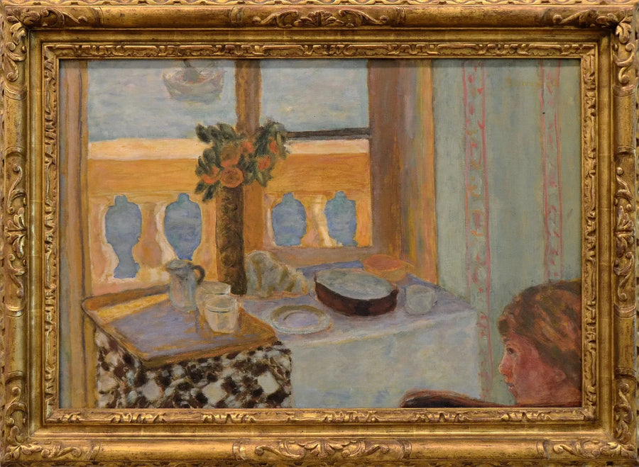 Interior con balcón - Pierre Bonnard