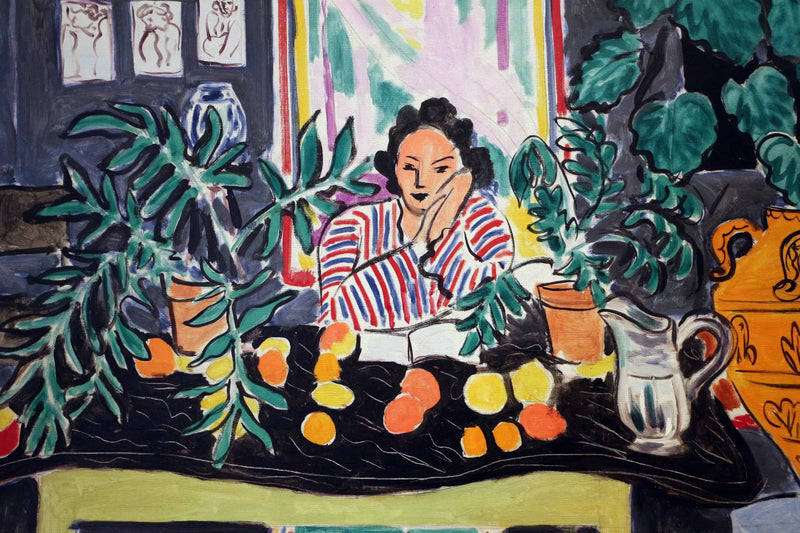Interior con jarrón etrusco - Henri Matisse