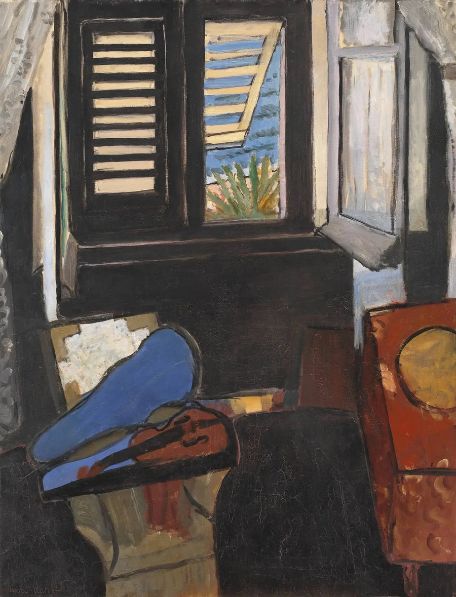 Interior con violonchelo - Henri Matisse