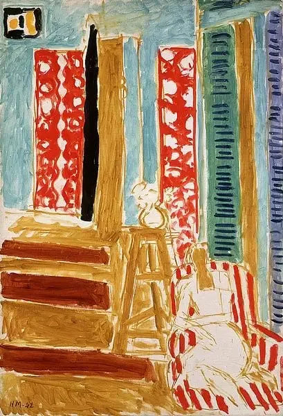 Interior con barras de sol - Henri Matisse
