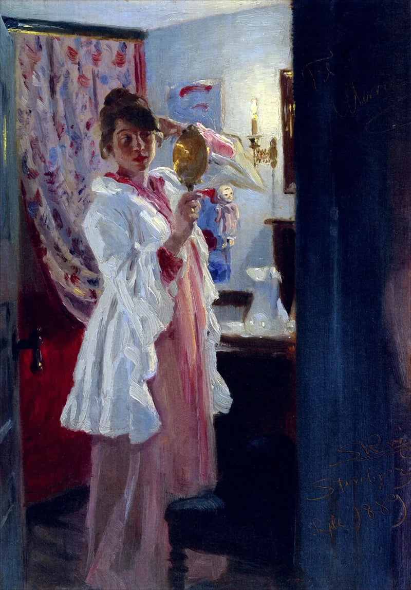 Interior con Marie Krøyer - Peder Severin Krøyer