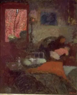 Interior con madre e hijo - Édouard Vuillard