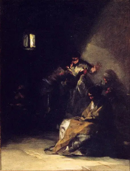 Interior de una prisión - Francisco de Goya