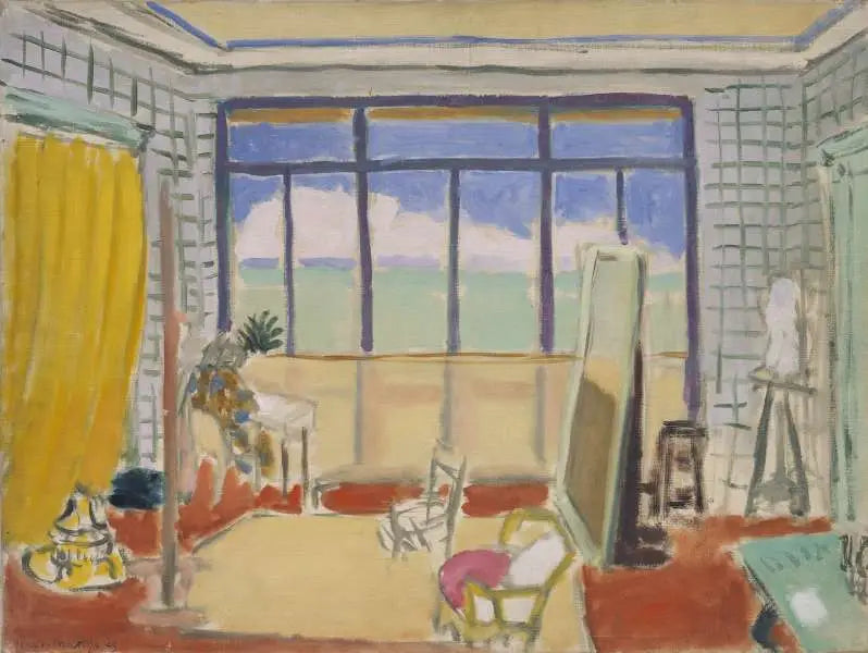 Interior de taller en Niza - Henri Matisse