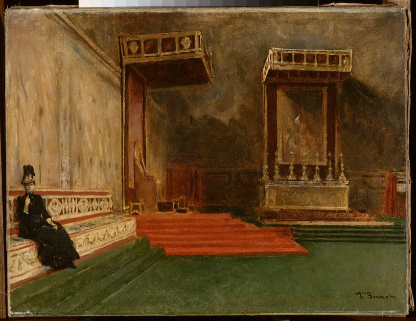 Intérieur de la chapelle Sixtine - Léon Bonnat - Alpha Reproduction