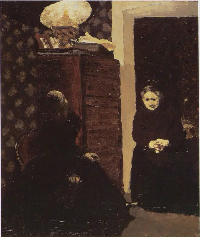 Interior, efecto de la tarde - Édouard Vuillard