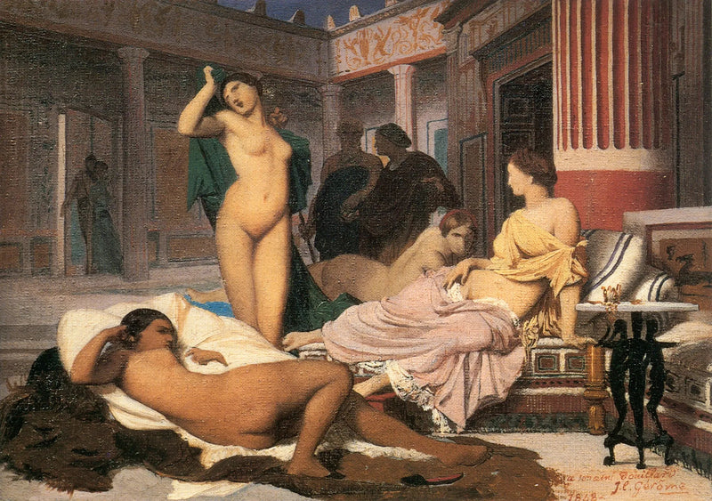 Interior griego - Jean-Léon Gérôme