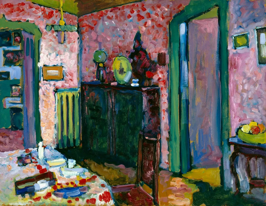 Interior (Mi comedor) - Vassily Kandinsky