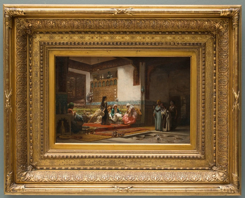 Interior morisco - Frederick Arthur Bridgman