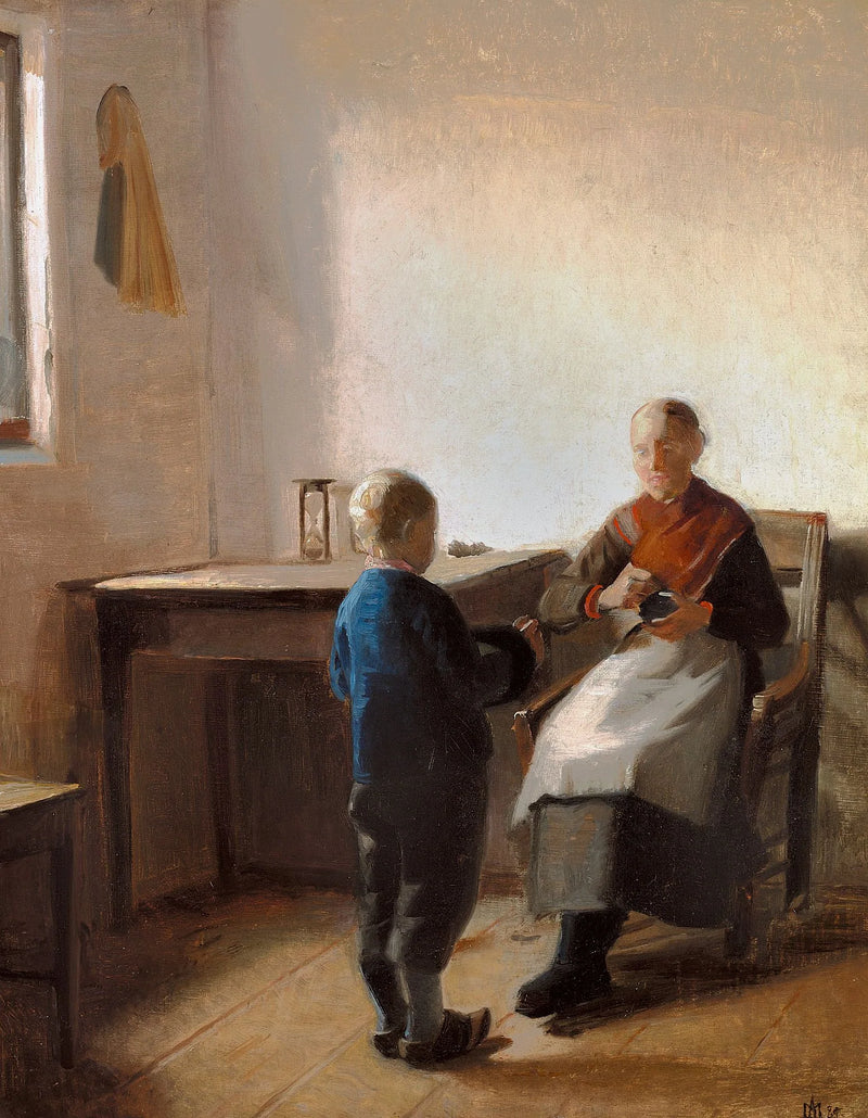 Interior. -Michael Peter Ancher