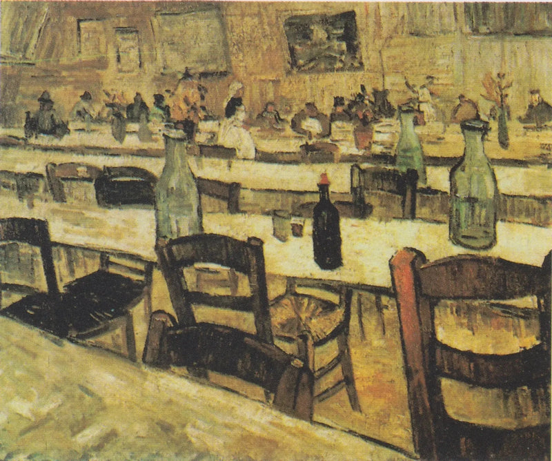 Interior de un restaurante en Arles - Vincent van Gogh