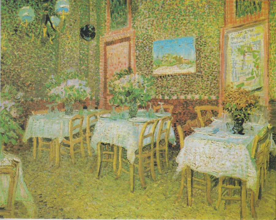 Interior de un restaurante - Vincent van Gogh