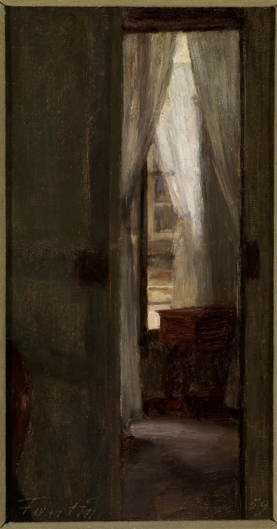 Interior, calle de Beaune - Henri Fantin-Latour
