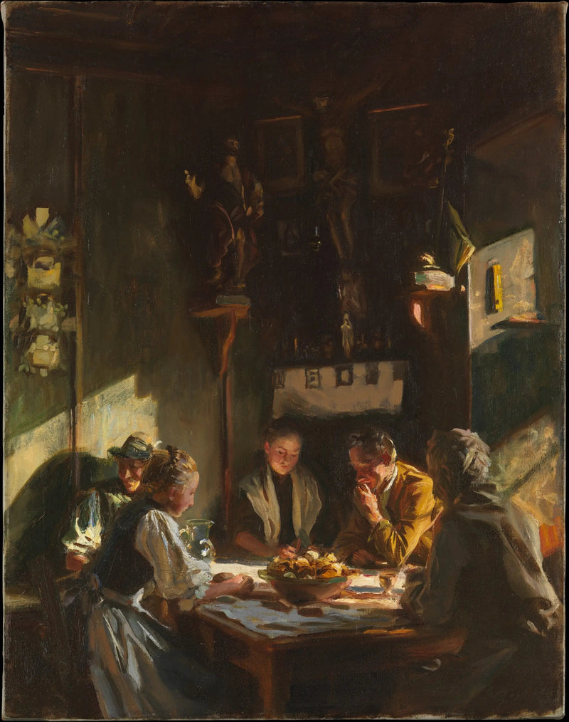 Interior tirolés - John Singer Sargent