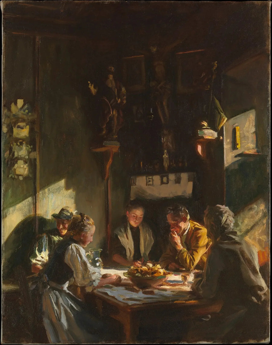 Interior tirolés - John Singer Sargent