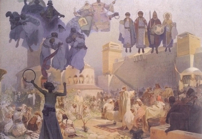 Introducción a la Liturgia eslava - Alphonse Mucha