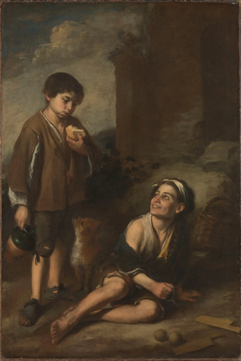 Invitación a una fiesta de Argolla - Bartolomé Esteban Murillo