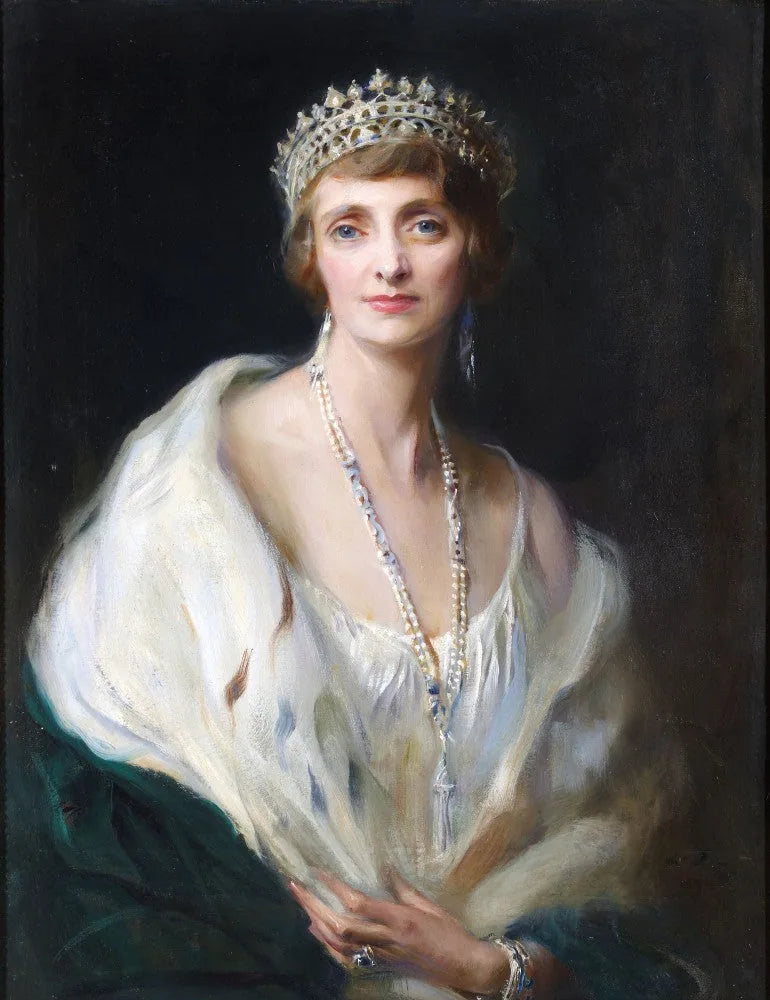 Irene Mountbatten, marquesa de Carisbrooke, de soltera Lady Irene Frances Adza Denison - Philip de Laszlo