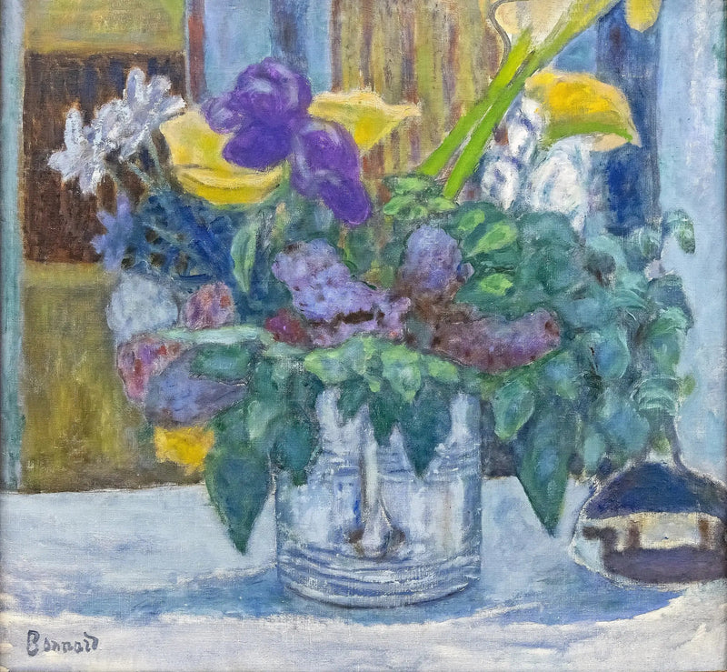 Iris y Lilas - Pierre Bonnard