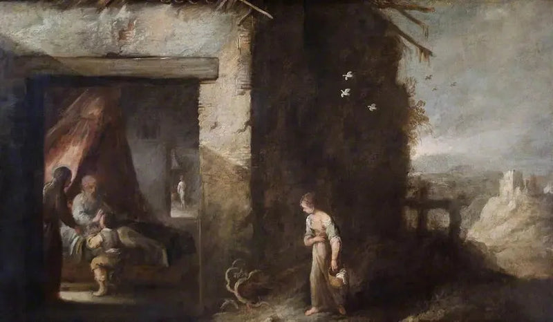 Isaac bendiciendo a Jacob - Bartolomé Esteban Murillo