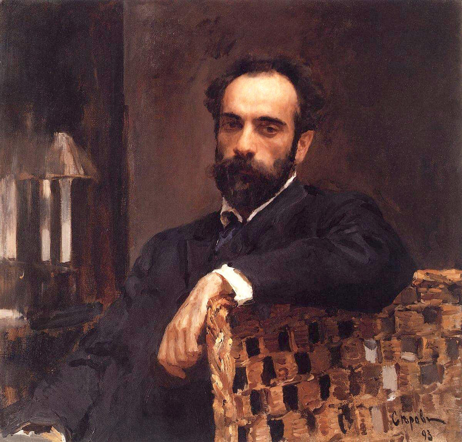 Isaac Levitan por Serov - Valentin Serov