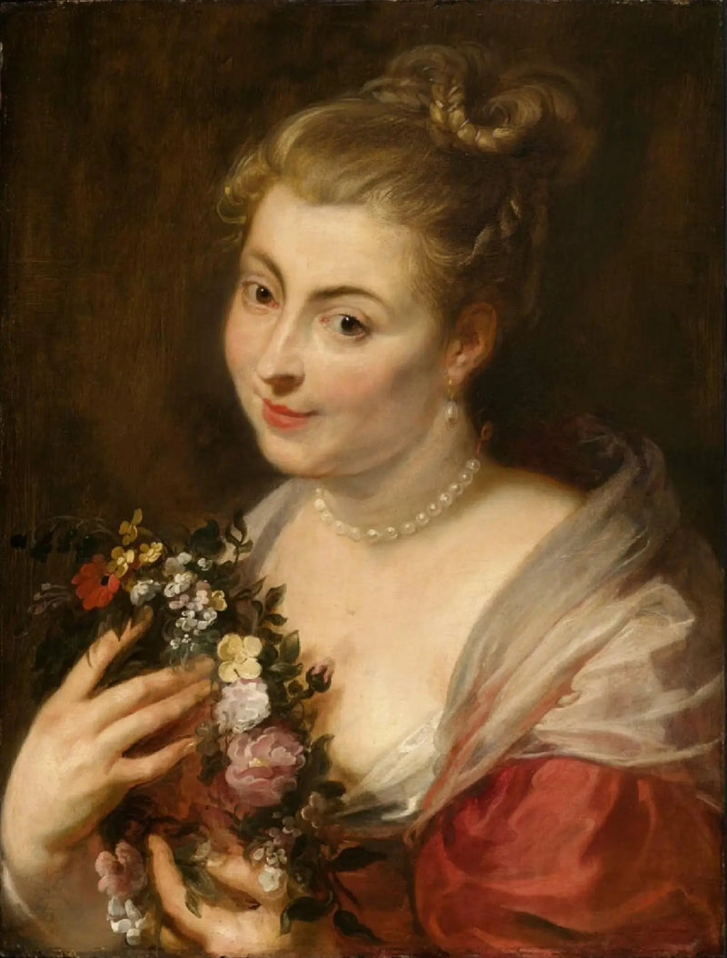 Isabella Brant en el papel de Glycera - Peter Paul Rubens