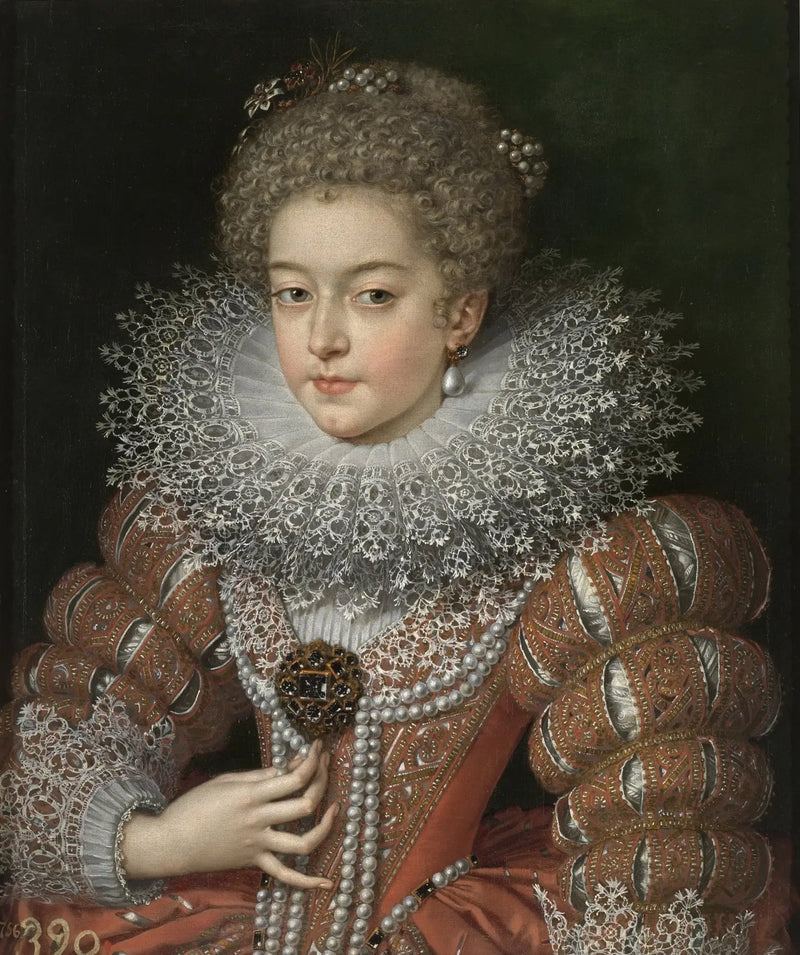 Isabel de Francia, reina de España - Frans Pourbus el Joven