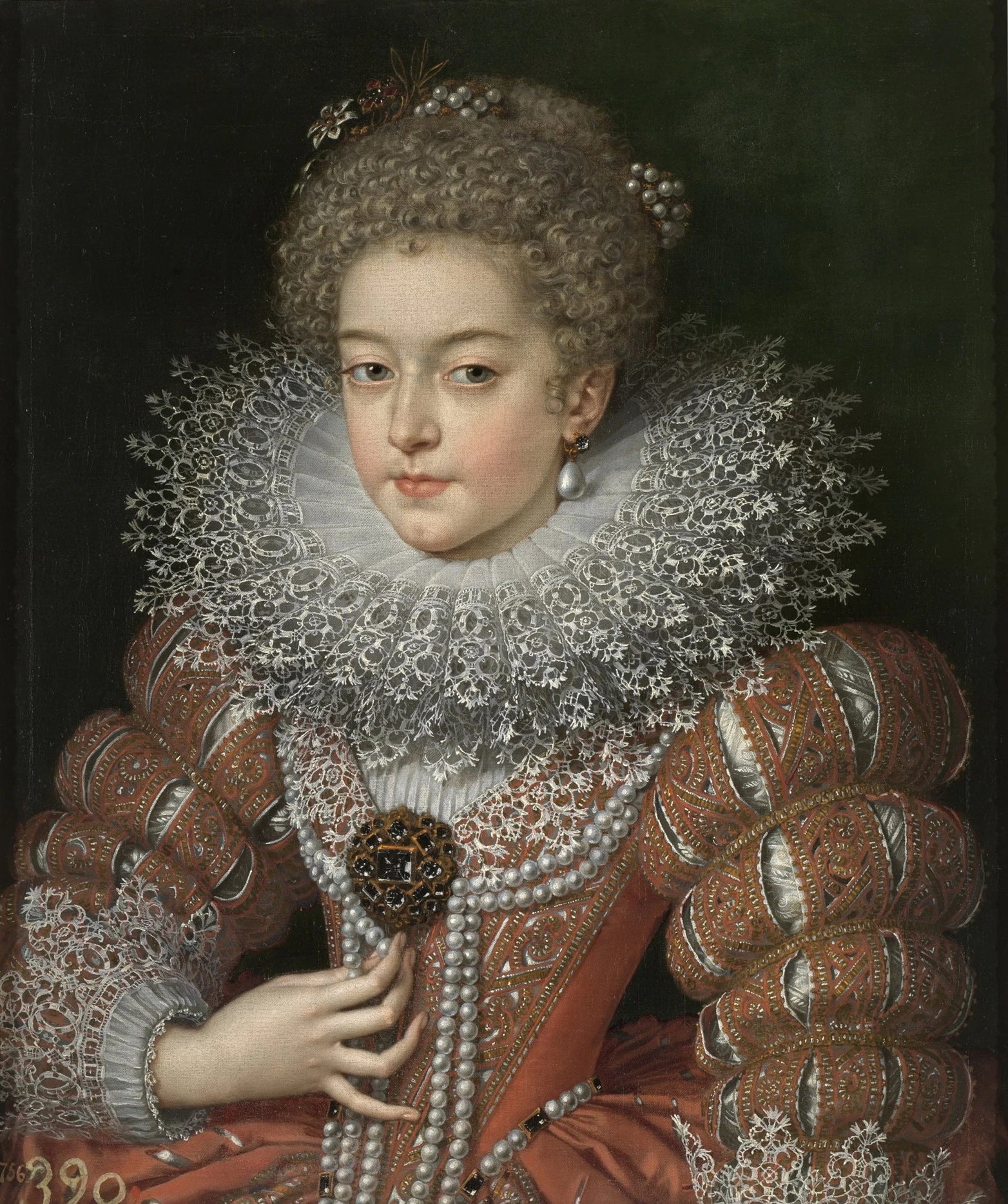 Isabelle de France, reine d'Espagne - Frans Pourbus le Jeune