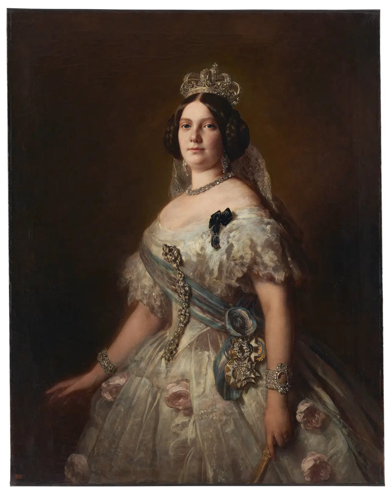 Isabel, reina de España - Franz Xaver Winterhalter