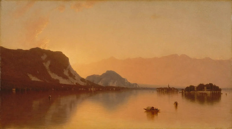 Isola Bella en el Lago Mayor - Sanford Robinson Gifford