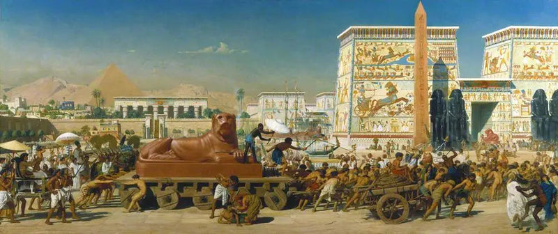 Israel en Egipto - Edward Poynter